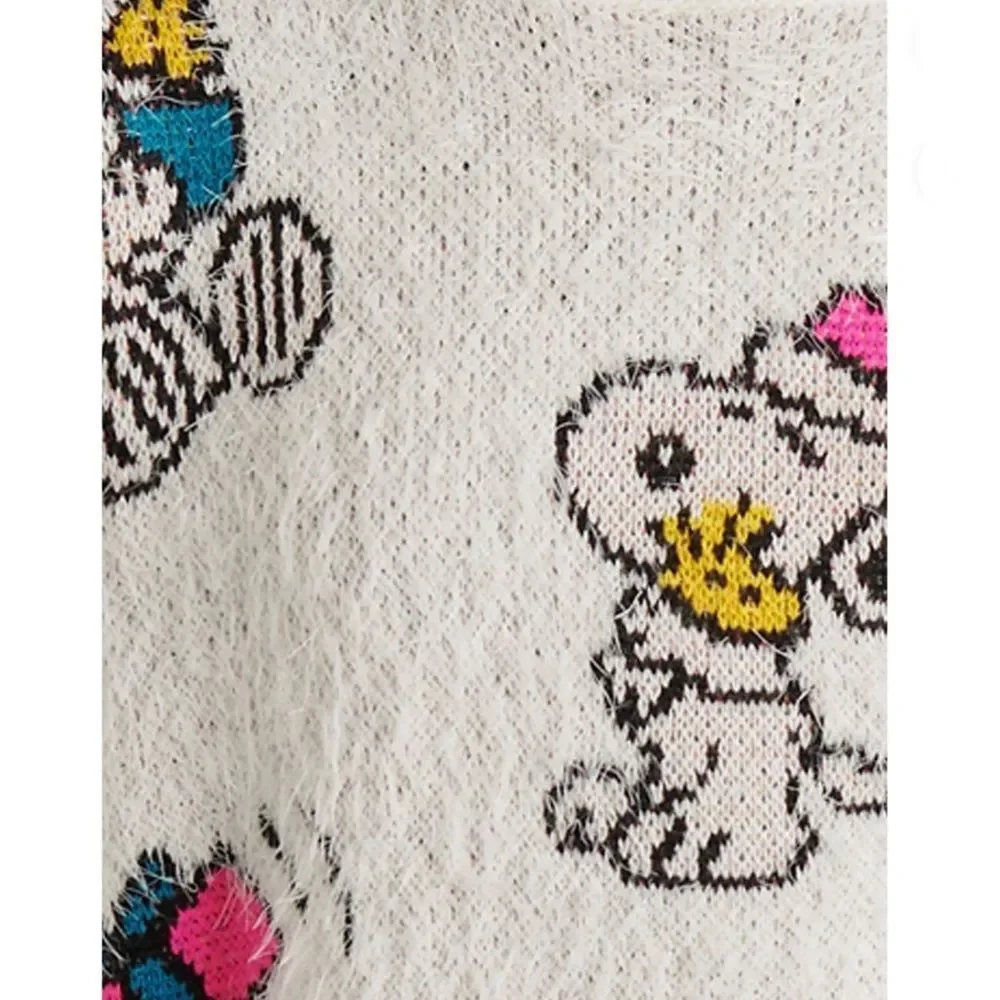 Girls Justice x Snoopy Collab Sweater Shirt Size XLP